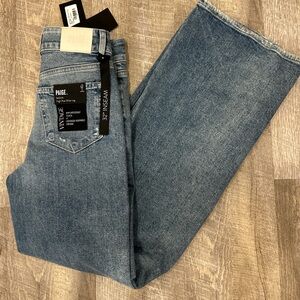 NWT PAIGE SASHA HIGH RISE WIDE LEG SIZE 25